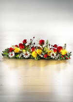 Tischaufleger mit LED-Micro-Lichterkette 