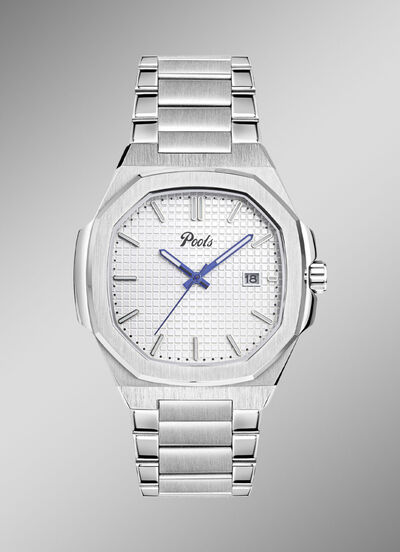 Quartz-Herrenuhr aus Edelstahl 