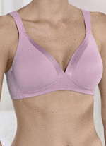 Naturana BH mit Satinblende am Dekollet&eacute; ALTROS&Eacute;