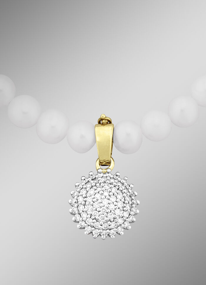 Edler Anh&auml;nger mit  60 Brillanten 