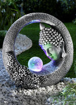Solarleuchte Buddha 
