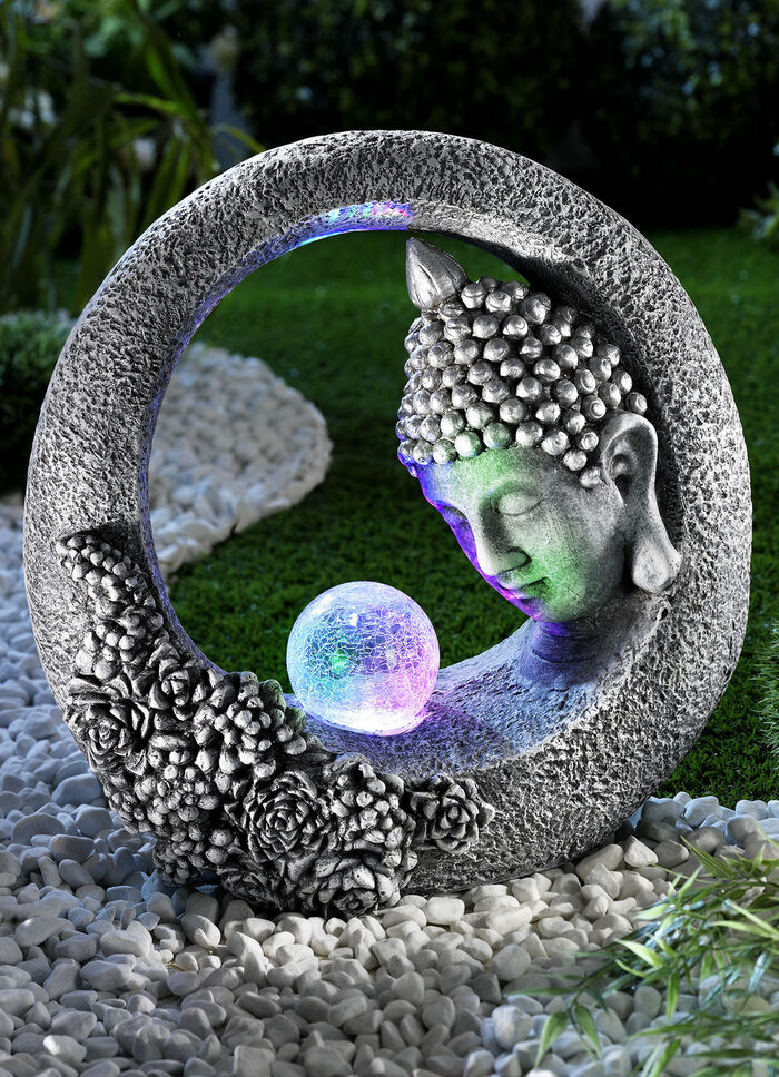 Solarleuchte Buddha 