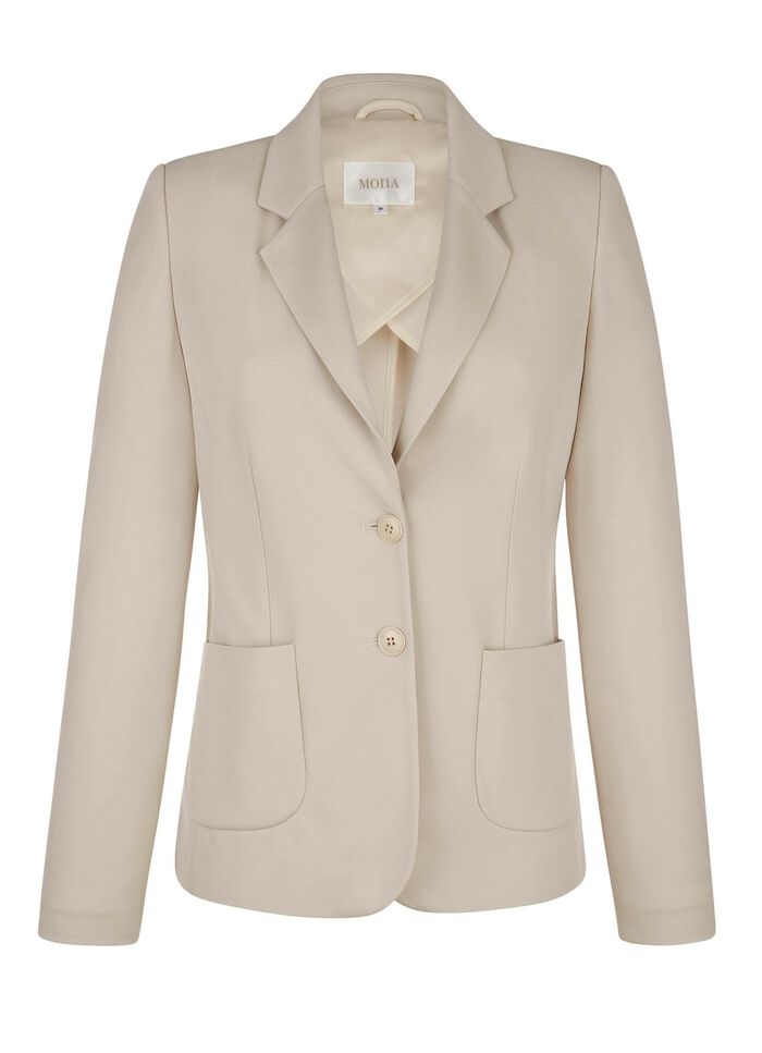 Blazer mit Reverskragen 