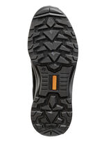 Schnürschuh aus Veloursleder und Textilmaterial SCHWARZ