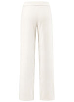 Cordhose mit modisch weitem Beinverlauf ECRU