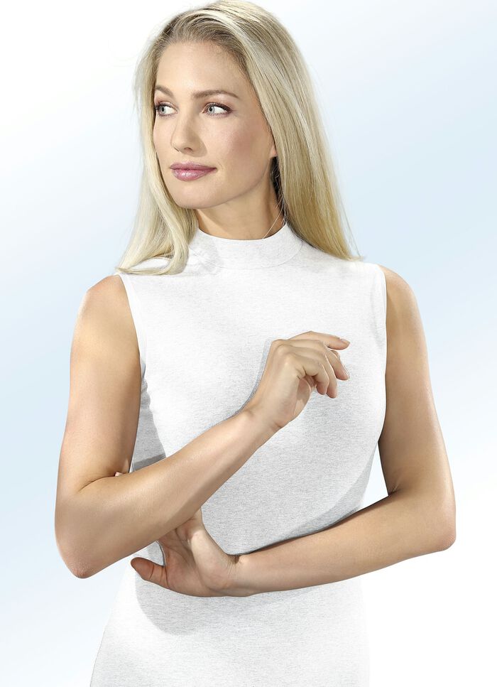 Zweierpack Shirts mit BIO-Baumwolle 1X MARINE, 1X WEISS