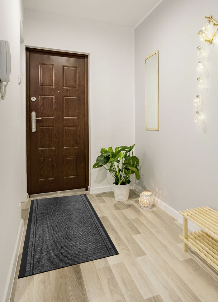 Läufer für Innen- und Außenbereich geeignet  ANTHRAZIT