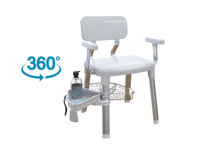 Für sicheres Duschen und Baden - Dusch- und Badestuhl  