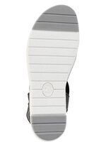 ELENA EDEN Sandale mit praktischen Elastik-Bandagen SCHWARZ