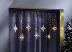 Lichtervorhang Sterne f&uuml;r den Innen- und Au&szlig;enbereich 