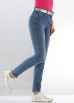 Edel-Jeans mit tollen Zierperlen 