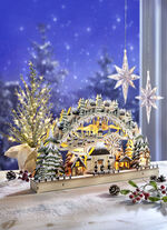 Schwibbogen mit LED-Beleuchtung 