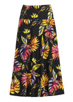 Rock mit farbbrillantem Druck 