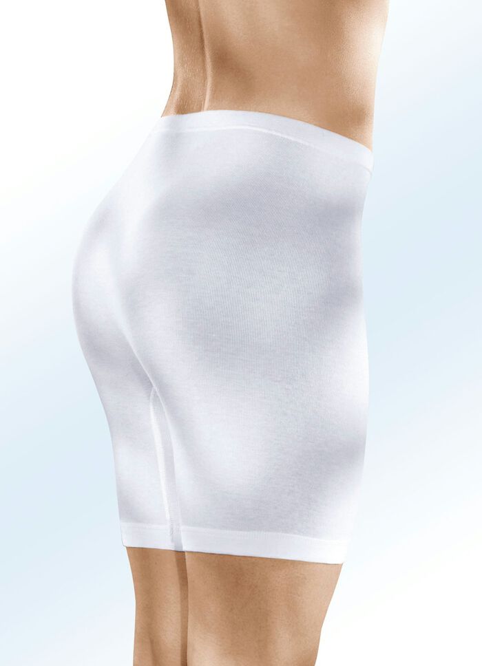 F&uuml;nferpack Schl&uuml;pfer mit auswechselbarem Gummizug WEISS