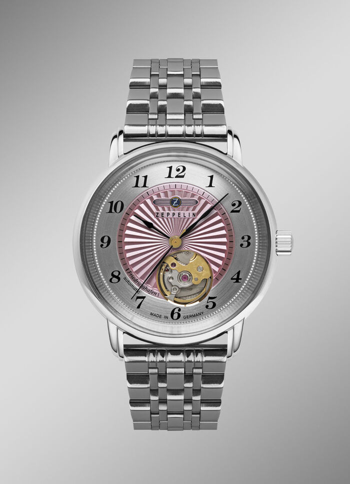 Zeppelin-Automatik-Damenuhr Friedrichshafen 8569M-5 