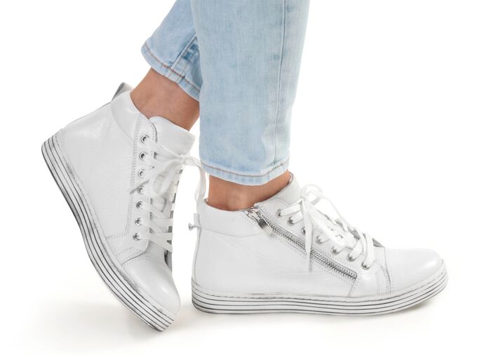 Gemini Schn&uuml;r-Stiefelette mit praktischem Seitenrei&szlig;verschluss 