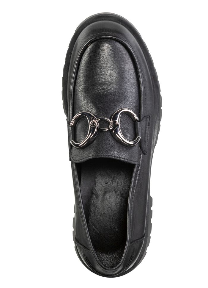 ELENA EDEN Loafer mit Metallschmuck 