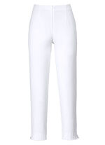 Hose in Knöchellänge  WEISS