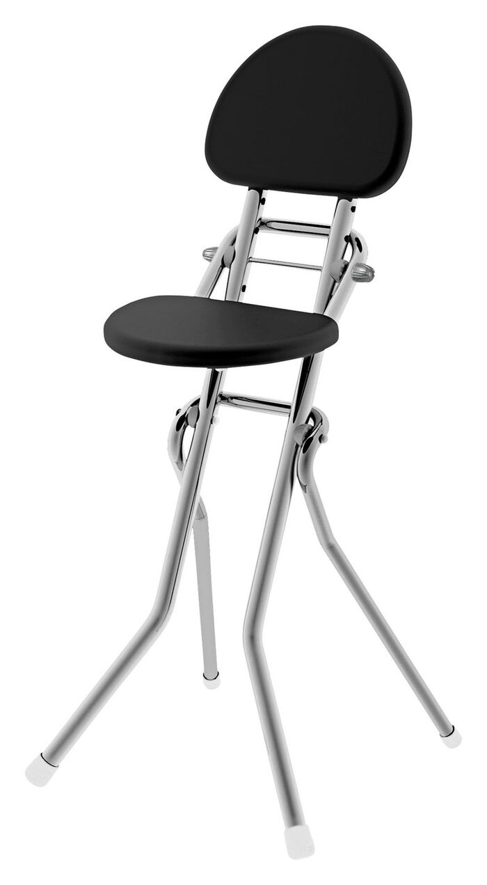 3-stufig verstellbarer Stehsitz zur Entlastung der Beine 