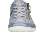 Remonte Sneaker mit bedruckten Bes&auml;tzen HELLBLAU-SILBER