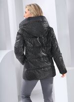 Funktionsjacke mit fester Kapuze 