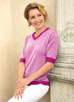 Pulli mit dekorativem Muster 