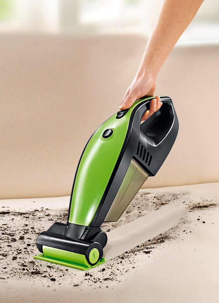 Akku-Handstaubsauger mit schwenkbarer Turbodüse 