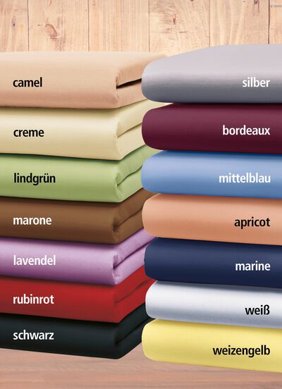 Edel-Jersey-Spannbetttuch von Bellana 