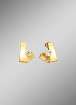 Zarte Brillanz &ndash; Ohrstecker aus edlem Gold 