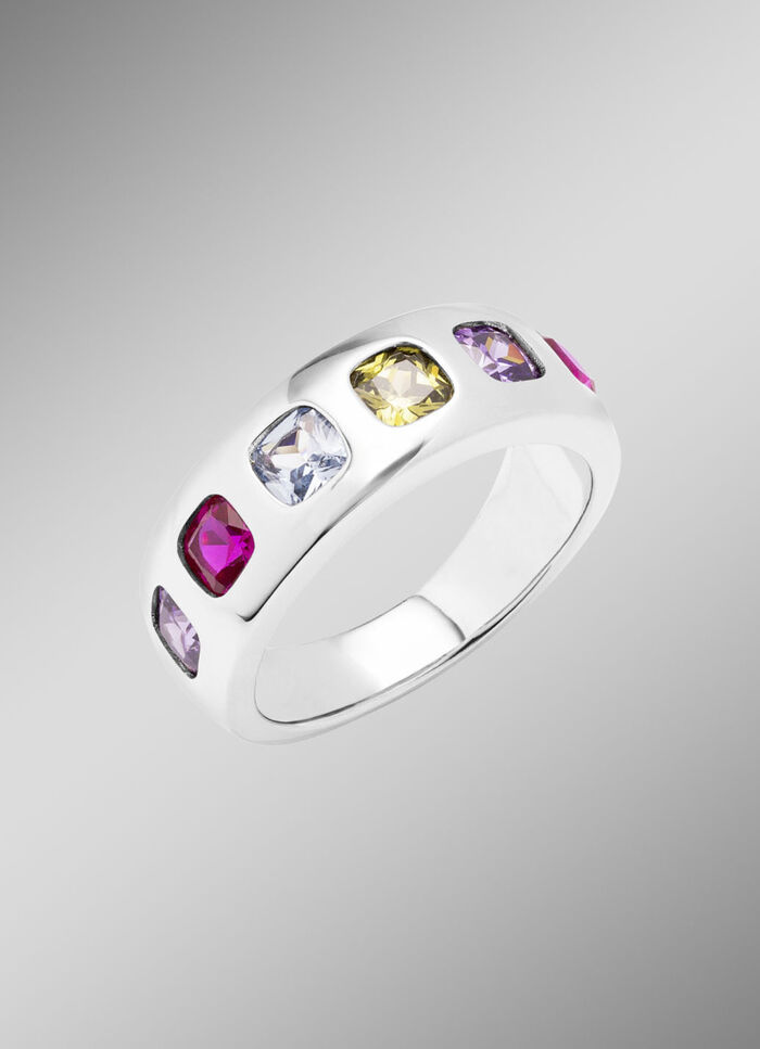 Farbenprächtiger Damenring  