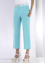 Hose mit r&uuml;ckw&auml;rtigem Dehnbund T&Uuml;RKIS