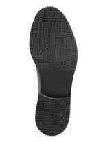 Andrea Conti Schn&uuml;rschuh aus edlem Knautschlackleder SCHWARZ