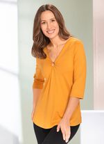 Shirt-Tunika mit Schmuck-Applikation 