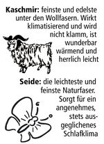 Mesana Bettwarenprogramm mit feinsten und hochwertigen Edelhaaren ECRUE