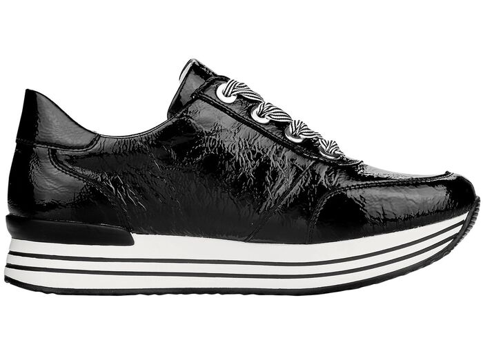 Remonte Sneaker mit effektvoller Schn&uuml;rung 