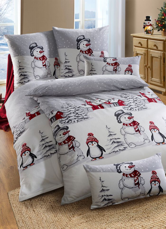 Flausch-Biber Bettwäsche-Garnitur von Florella 