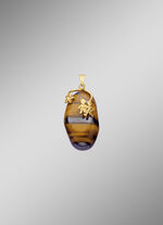 Sternzeichen-Anhänger mit echten Monats-Edelsteinen 