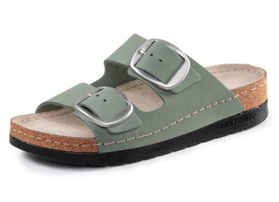 ELENA EDEN Pantolette aus Nubukleder 