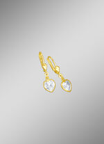 Elegante Herz-Ohrringe 