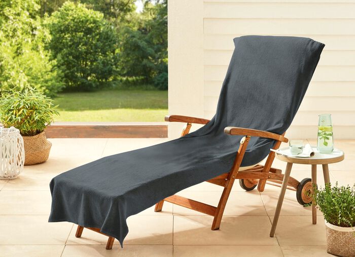 Dyckhoff-Schonbez&uuml;ge aus Frottee ANTHRAZIT