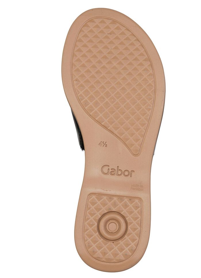 Gabor, elegante Damen-Pantoletten, Weite G, mit Gummizug 