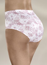 Viererpack Slips mit Floraldessin 