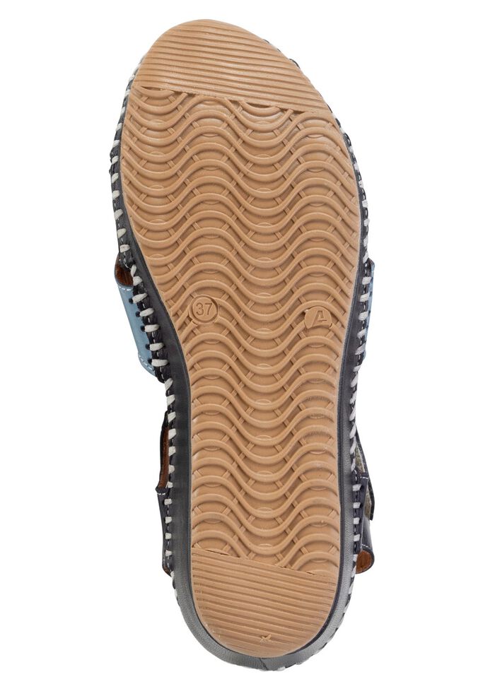 ELENA EDEN Sandalette aus weichem Nappaleder 