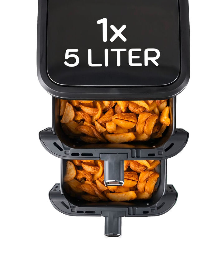 Digitale Doppelkammer-Heißluftfritteuse 