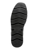 Waldl&auml;ufer Spangenschuh aus teilweise gelochtem Leder SCHWARZ