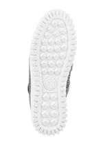 ELENA EDEN Slipper aus Rind-Nappaleder mit braunem Besatz JEANS