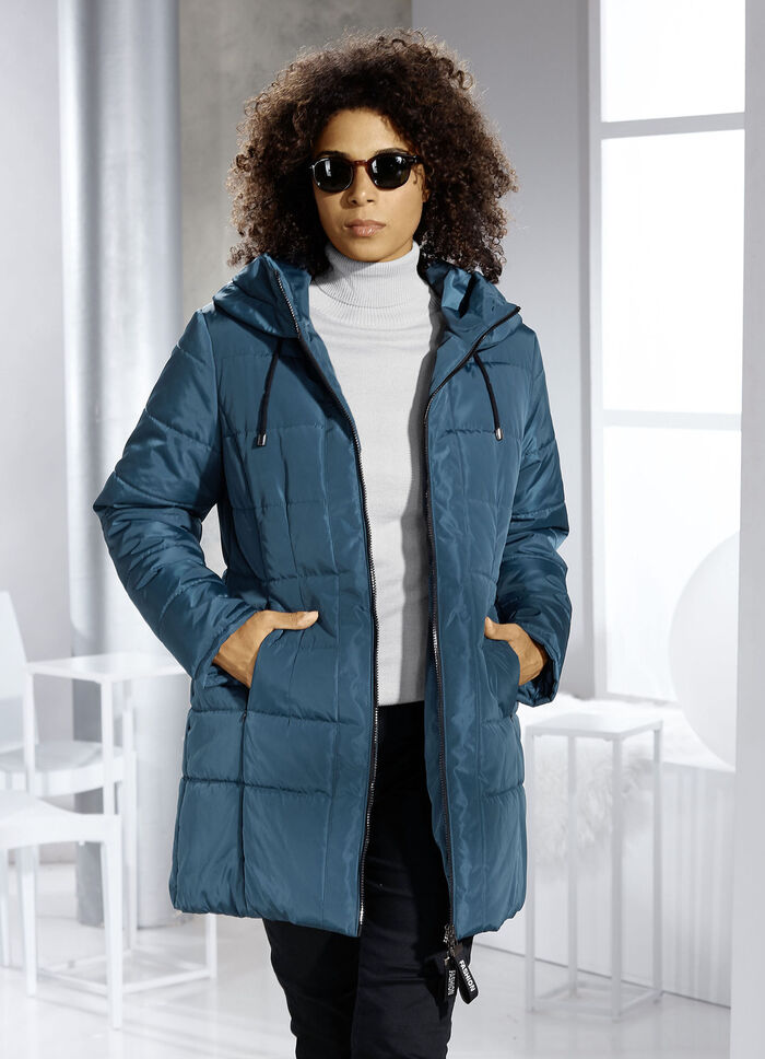 Longjacke mit 2-Wege-Rei&szlig;verschluss 