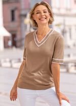 Pulli in sehr weicher Qualität CAMEL-WEISS