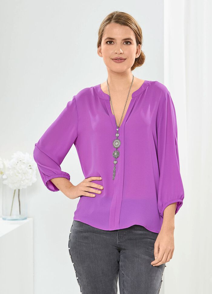 Tunika mit Biesenfalte 