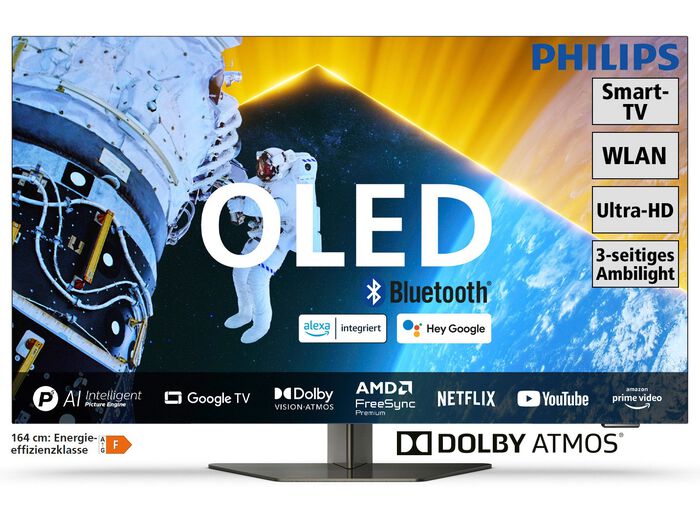 Philips OLED809/12 4K-Ultra-HD OLED-Ambilight-Fernseher 